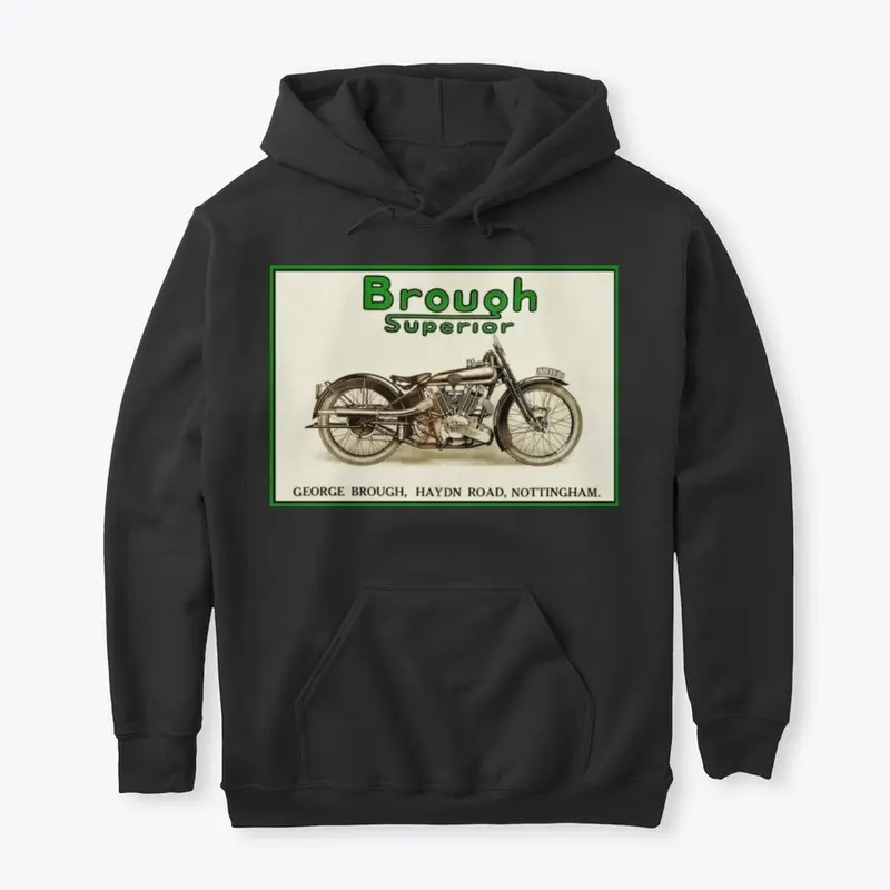 Brough Superior vintage black T shirt